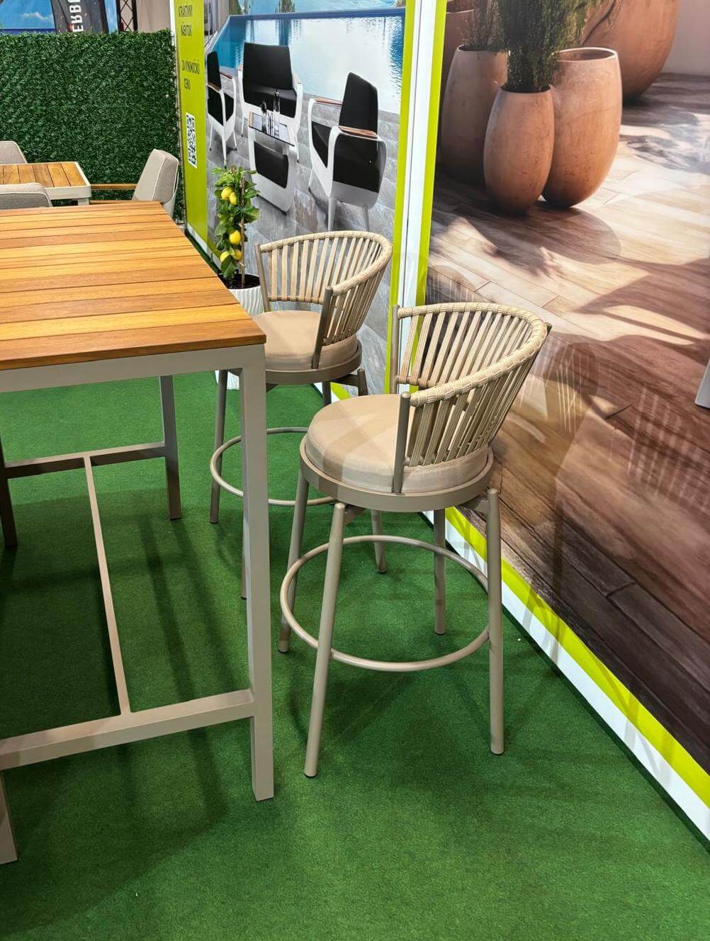 Barová stolička APOLLO cappuccino