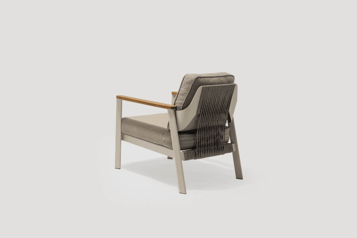 Kreslo súpravy ISRA SOFA set 3+1+1 krémová/biela/sivá