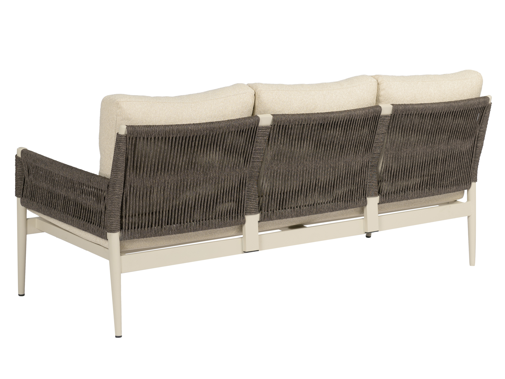 Záhradná sedačka EFE SOFA krémová/sivá