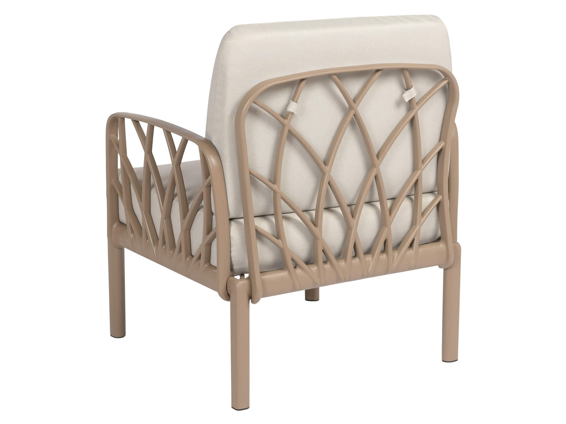 Záhradná sedacia súprava GARDA SOFA set 3+1+1 hnedá/béžová