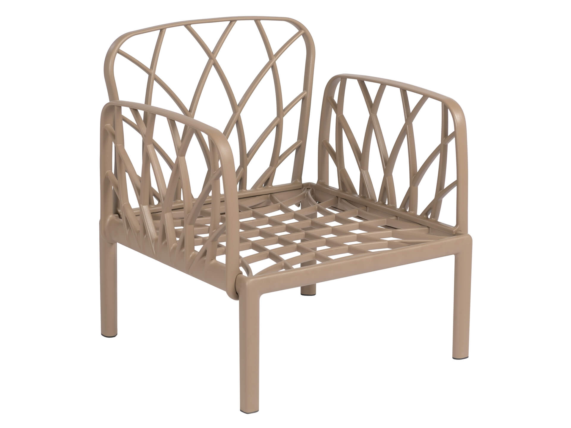 Záhradná sedacia súprava GARDA SOFA set 3+1+1 hnedá/béžová