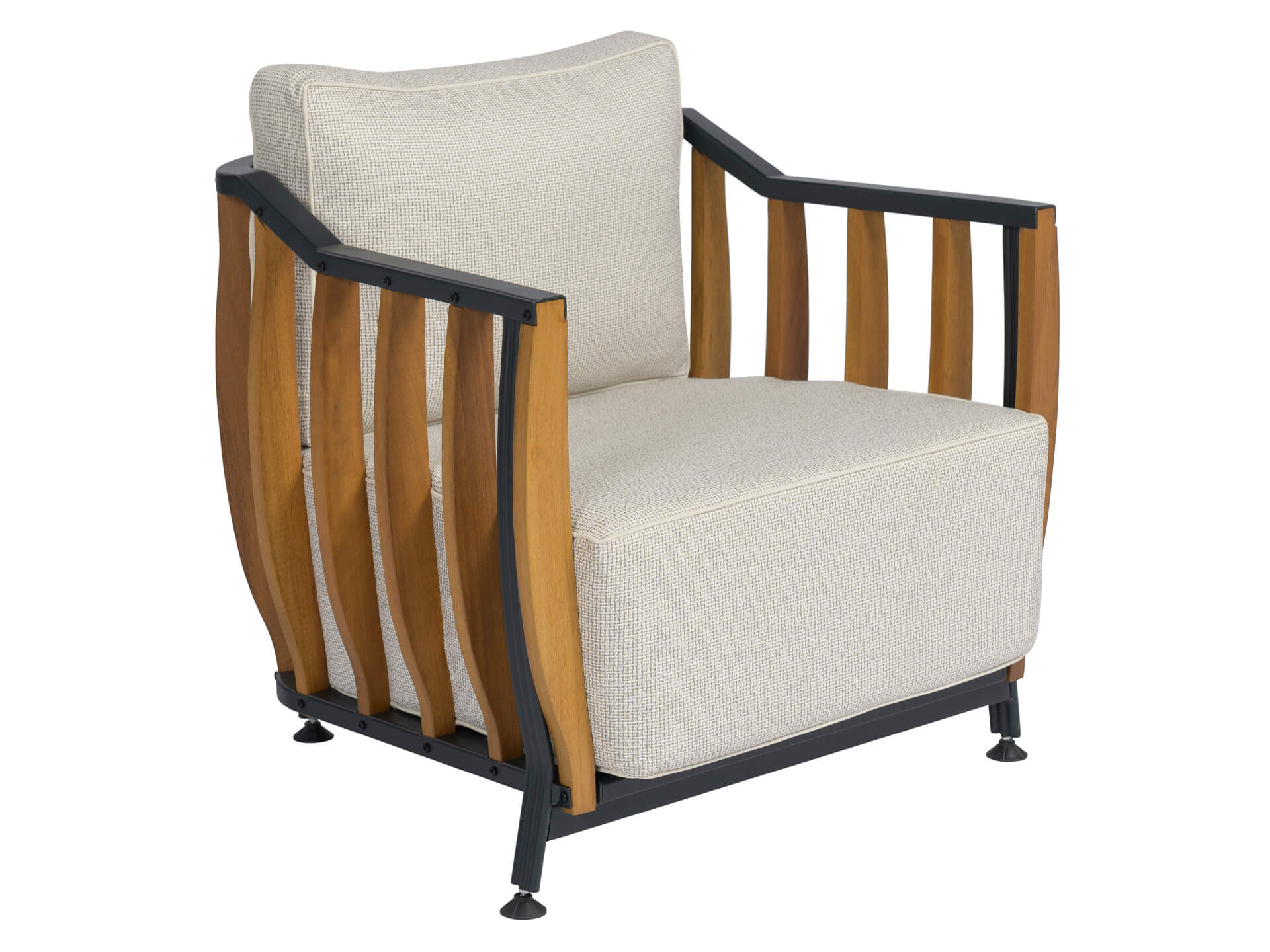 Kreslo STORM antracit/sivá