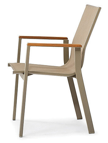 Záhradná stolička ARIZONA CHAIR cappuccino