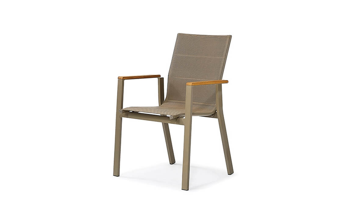 Záhradná stolička ARIZONA CHAIR cappuccino