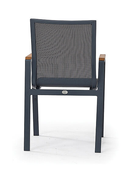 Záhradná stolička DENVER CHAIR antracit