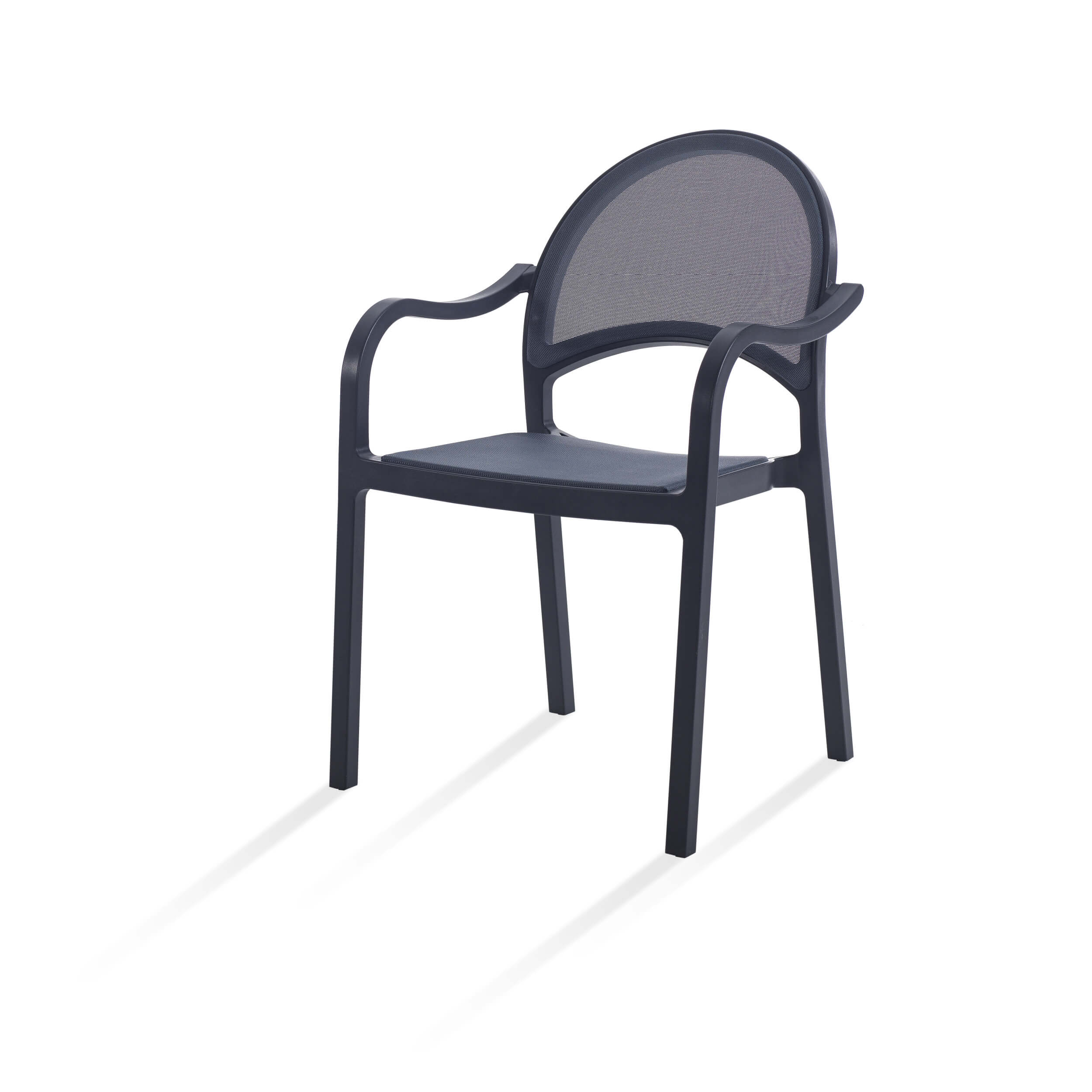 Záhradná stolička FLORIDA antracit