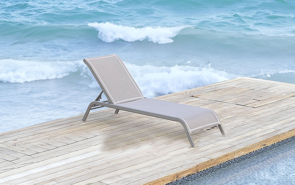 Záhradné lehátko COZMO SUN cappuccino