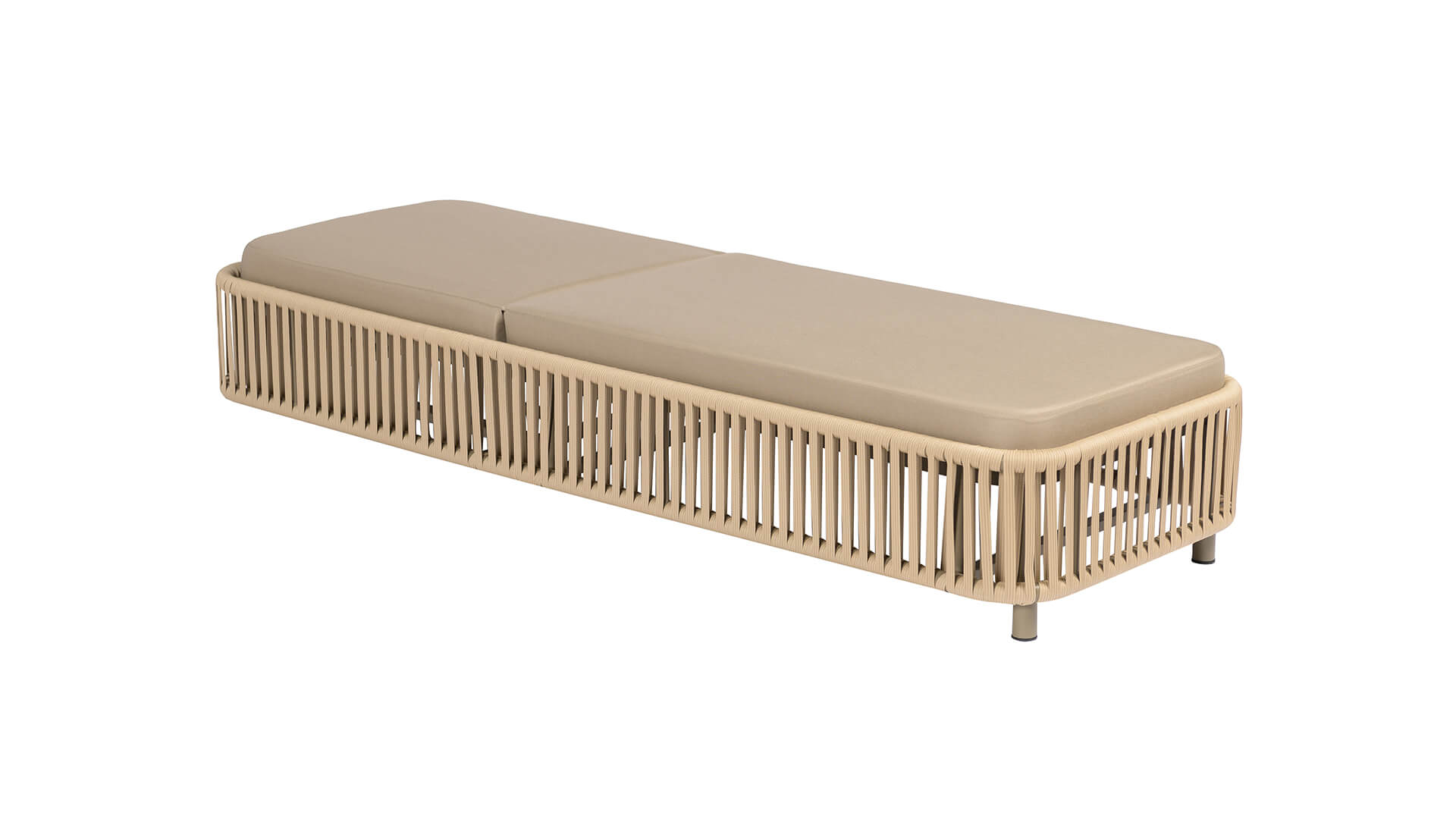 Záhradné lehátko FIGO cappuccino