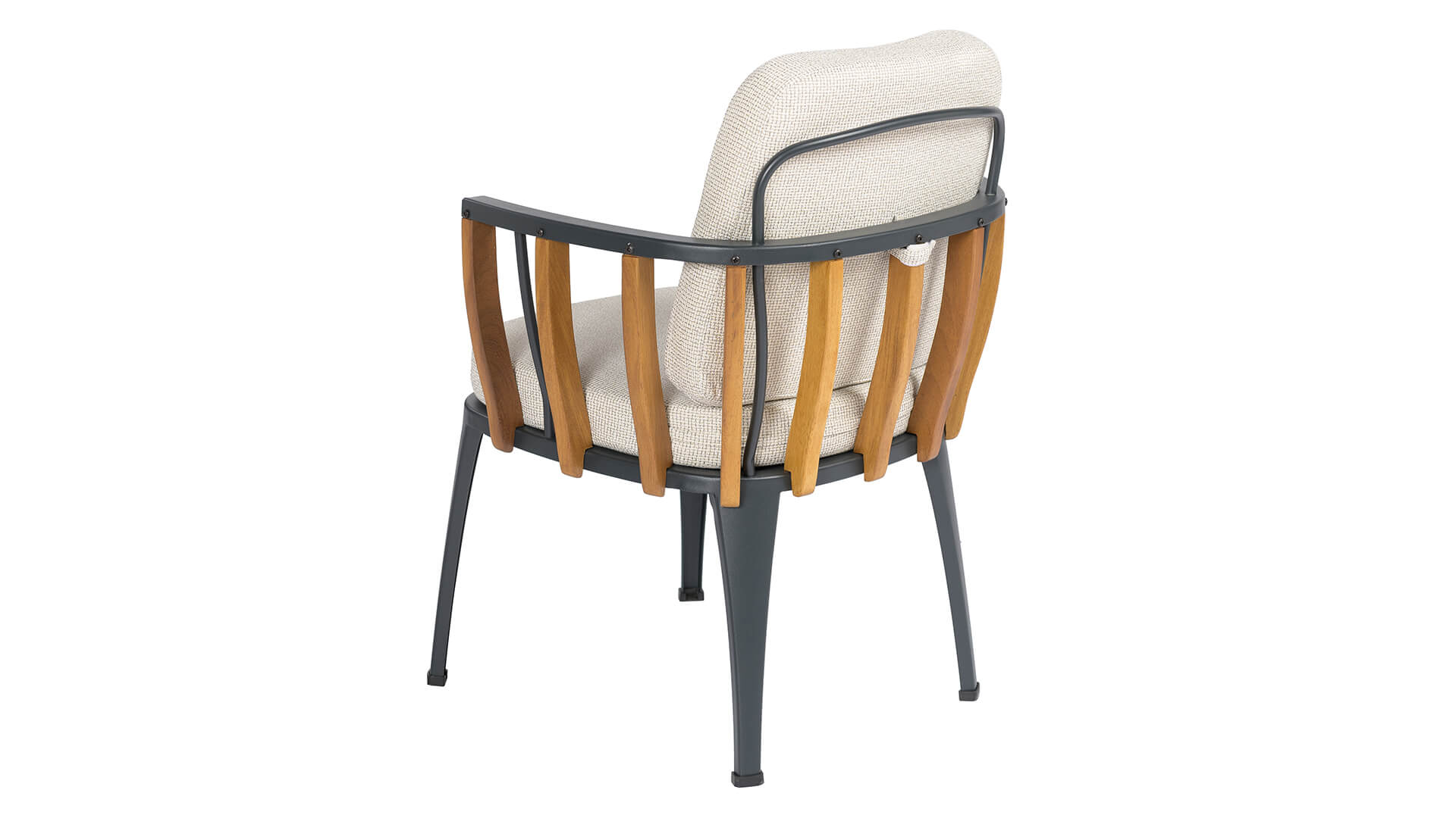 Stolička STORM DINNING 100/200 set 6 antracit/sivá